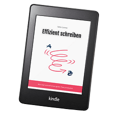 E-Paper "Effizient schreiben" auf Kindle